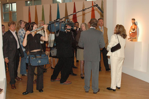 Presserundgang zur Austellung �Kunsthandwerk aus Brasilien� in FFM